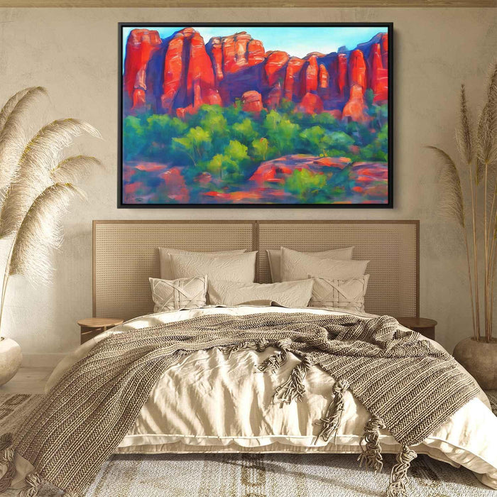 Abstract Sedona Red Rocks #125 - Kanvah