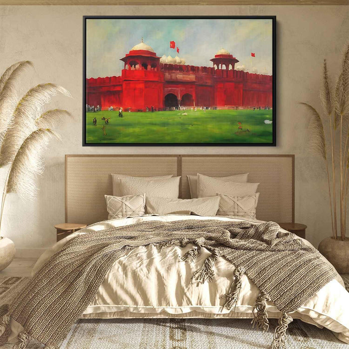 Abstract Red Fort #119 - Kanvah