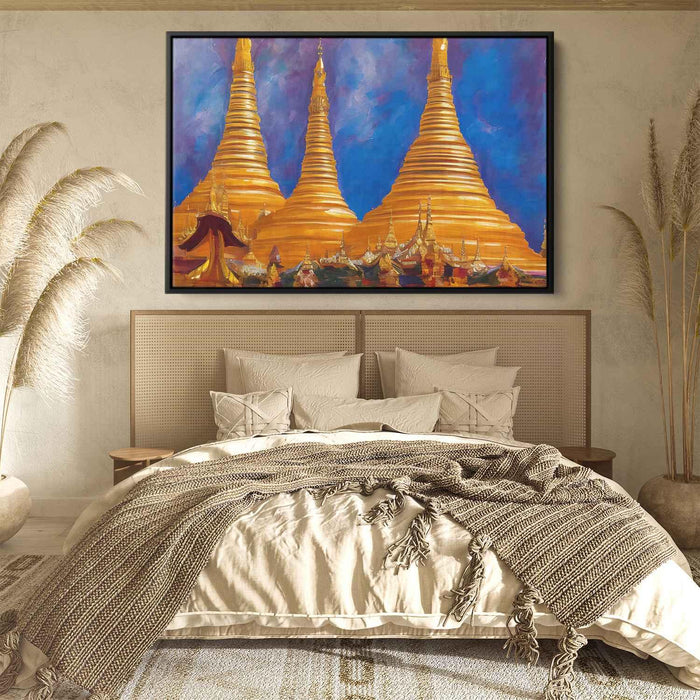 Abstract Shwedagon Pagoda #119 - Kanvah