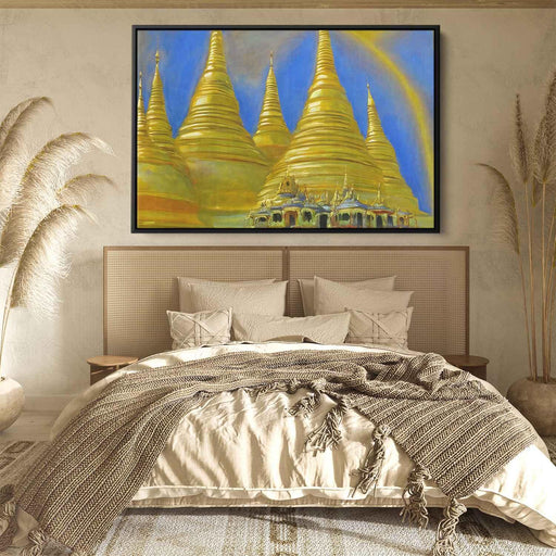 Abstract Shwedagon Pagoda #120 - Kanvah