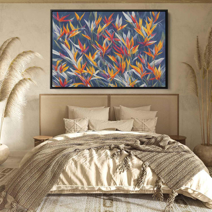 Contemporary Oil Birds of Paradise #104 - Kanvah