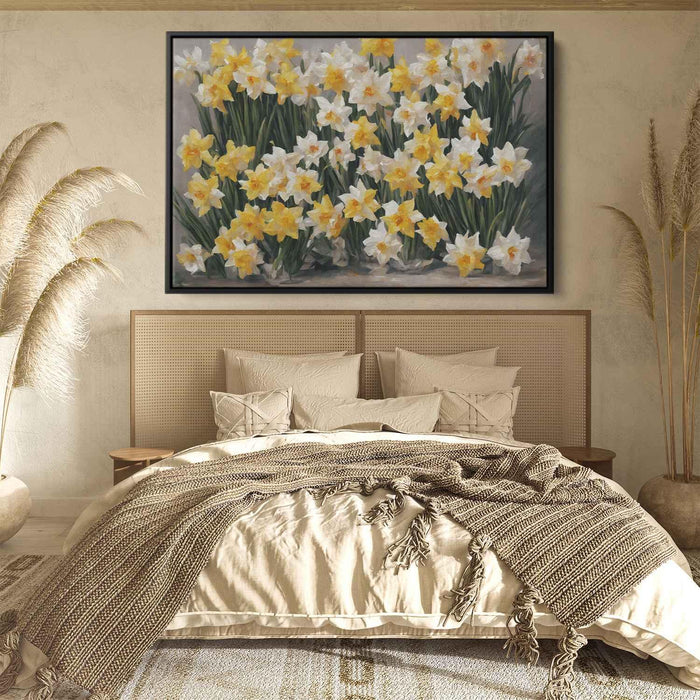 Contemporary Oil Daffodils #104 - Kanvah