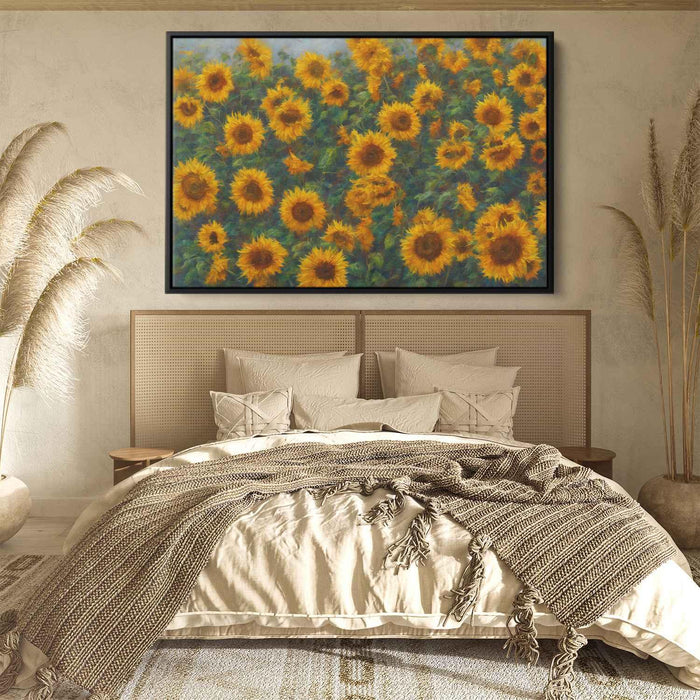 Enchanting Abstract Sunflowers #109 - Kanvah