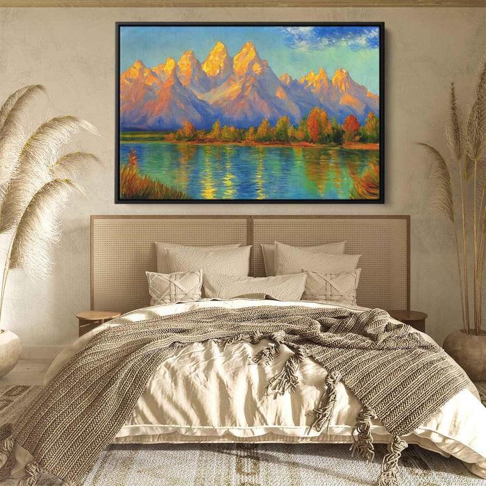 Impressionism Grand Tetons #138 - Kanvah