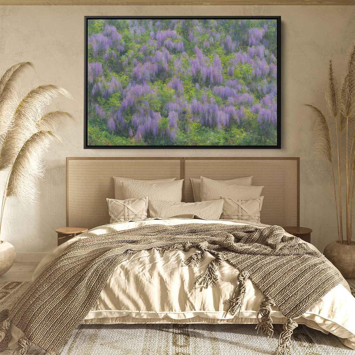 Impressionist Oil Wisteria #104 - Kanvah