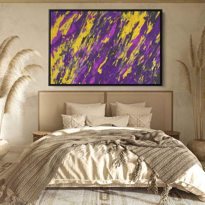 Purple Abstract Splatter #109 - Kanvah