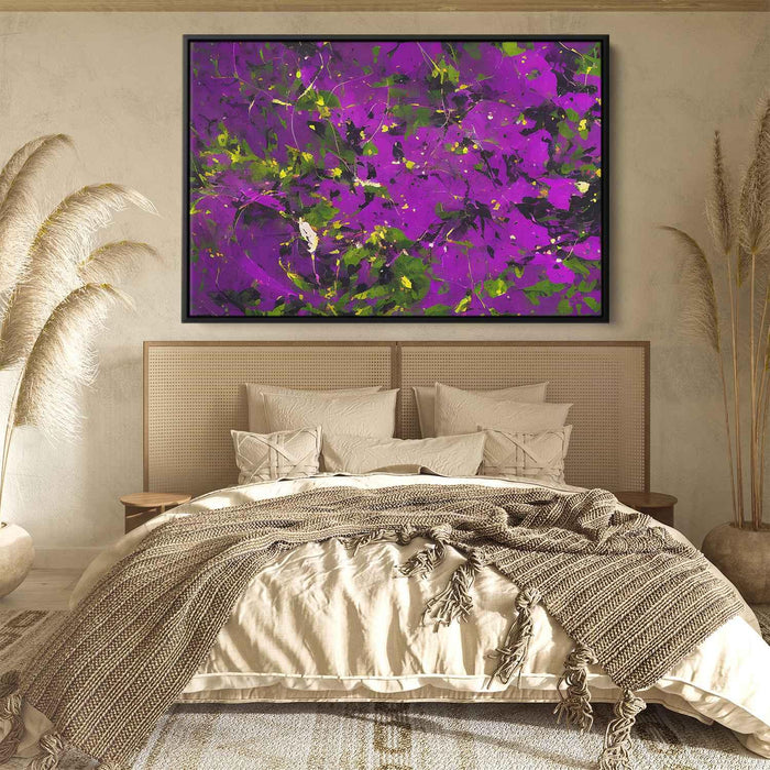 Purple Abstract Splatter #116 - Kanvah