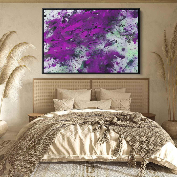 Purple Abstract Splatter #129 - Kanvah