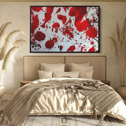 Red Abstract Splatter #120 - Kanvah