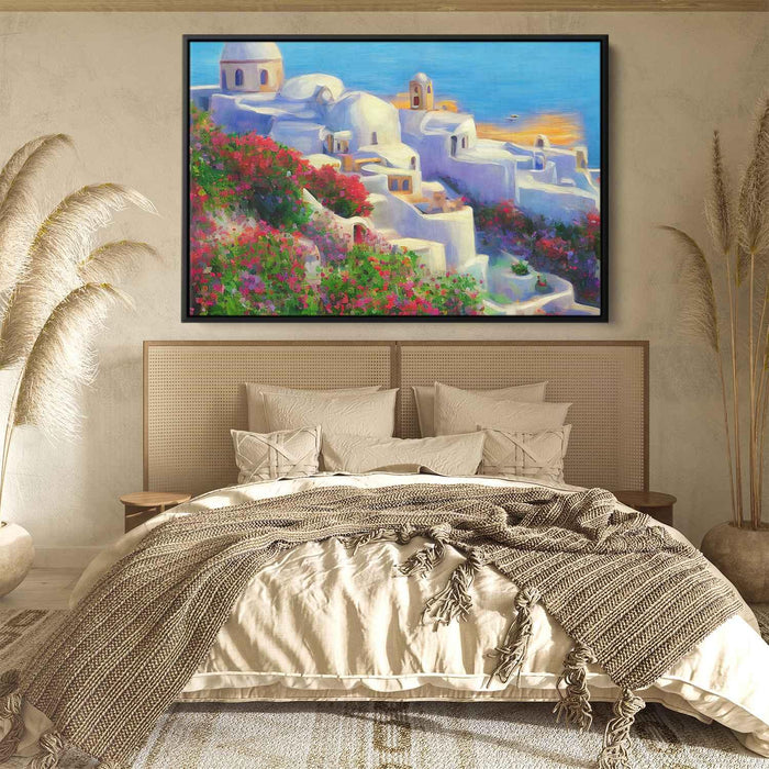 Impressionism Santorini #120 - Kanvah