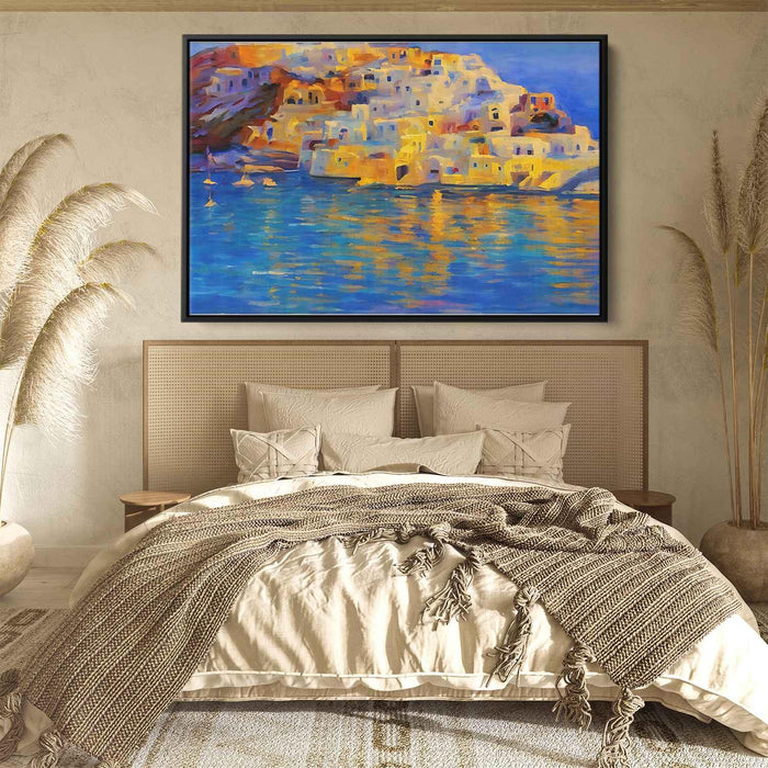 Impressionism Santorini #125 - Kanvah