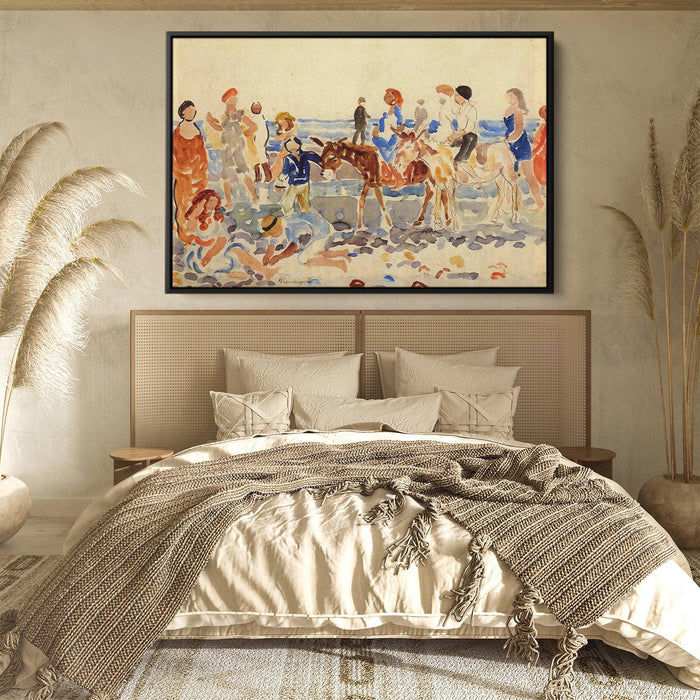 The Donkey Driver by Maurice Prendergast - Canvas Artwork