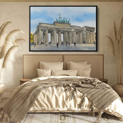 Watercolor Brandenburg Gate #104 - Kanvah