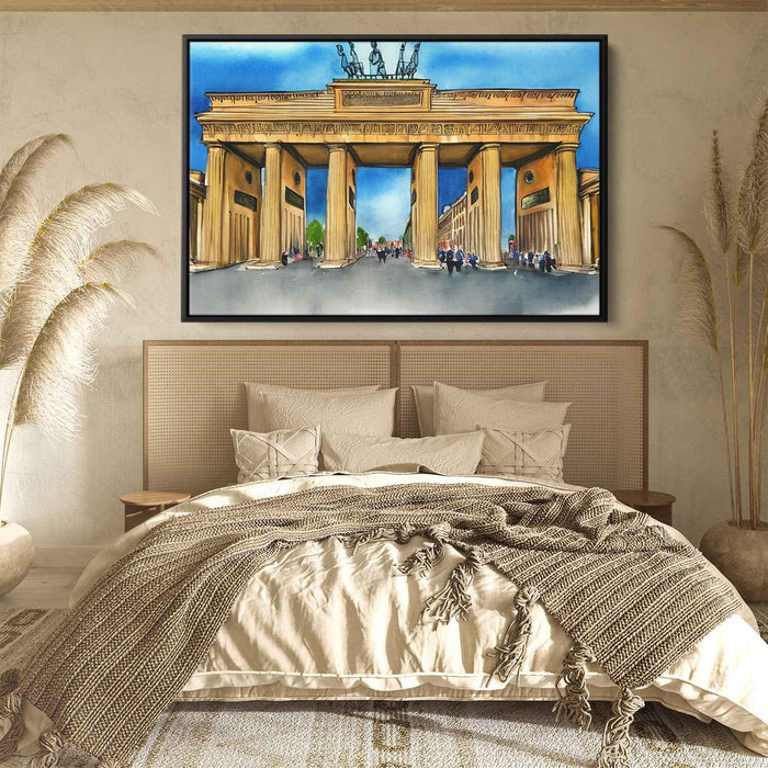 Watercolor Brandenburg Gate #120 - Kanvah