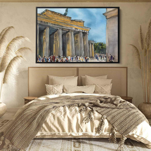 Watercolor Brandenburg Gate #125 - Kanvah