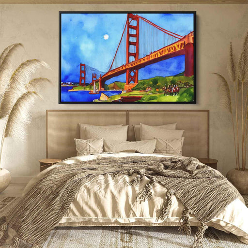 Watercolor Golden Gate Bridge #104 - Kanvah