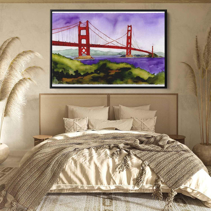 Watercolor Golden Gate Bridge #116 - Kanvah