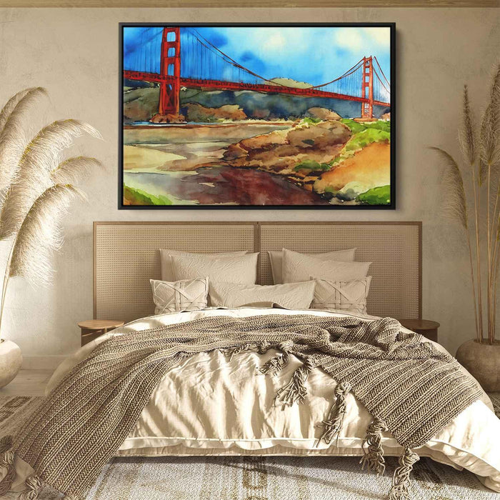 Watercolor Golden Gate Bridge #119 - Kanvah
