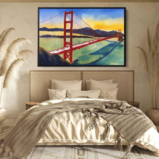 Watercolor Golden Gate Bridge #125 - Kanvah