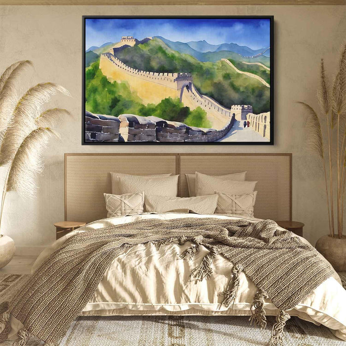 Watercolor Great Wall of China #104 - Kanvah