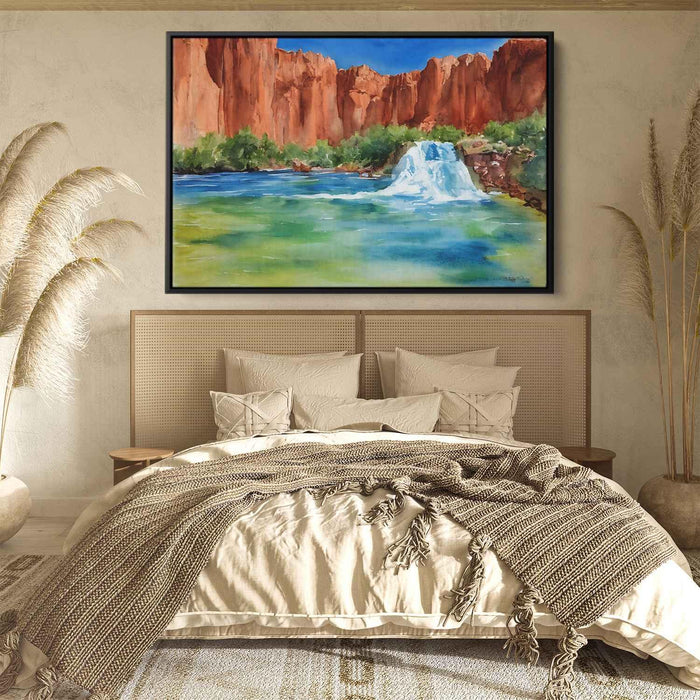 Watercolor Havasu Falls #120 - Kanvah