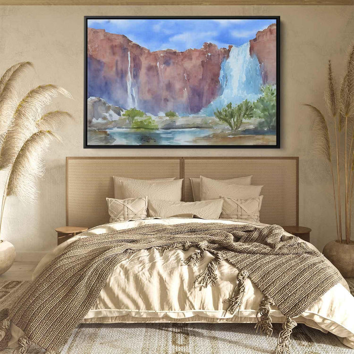 Watercolor Havasu Falls #137 - Kanvah