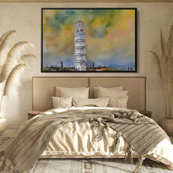 Watercolor Leaning Tower of Pisa #116 - Kanvah