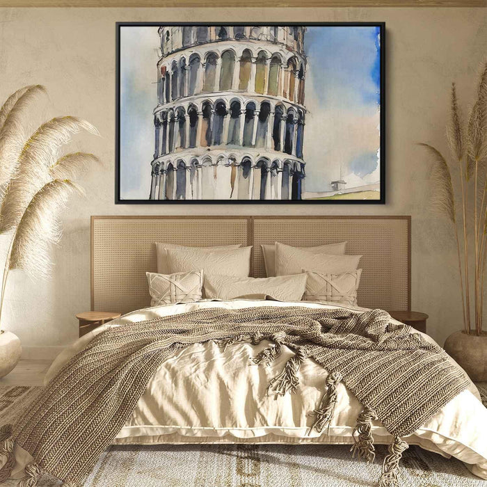 Watercolor Leaning Tower of Pisa #129 - Kanvah