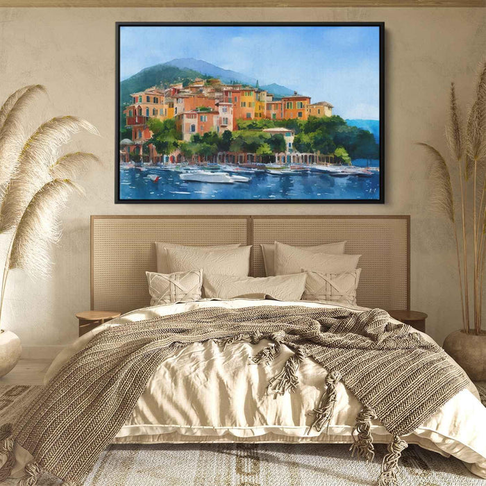 Watercolor Portofino #138 - Kanvah