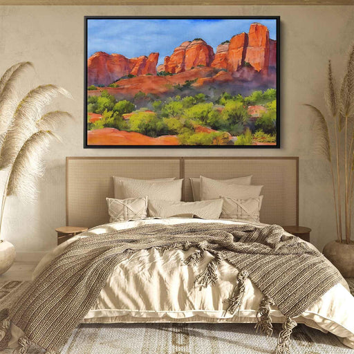 Watercolor Sedona Red Rocks #109 - Kanvah