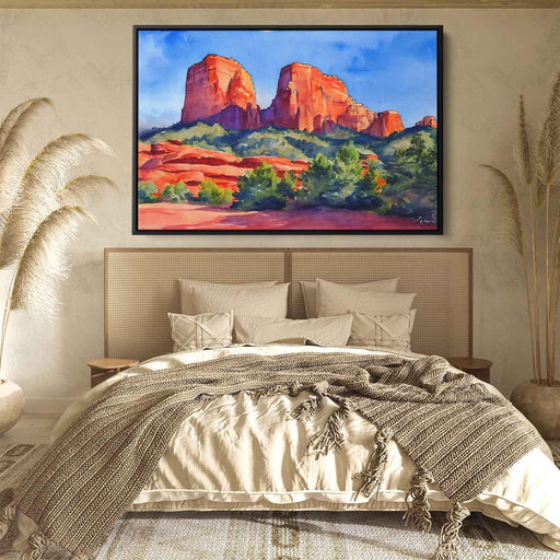 Watercolor Sedona Red Rocks #120 - Kanvah