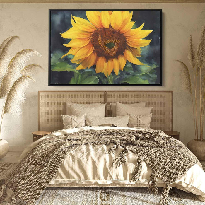 Watercolor Sunflower #120 - Kanvah