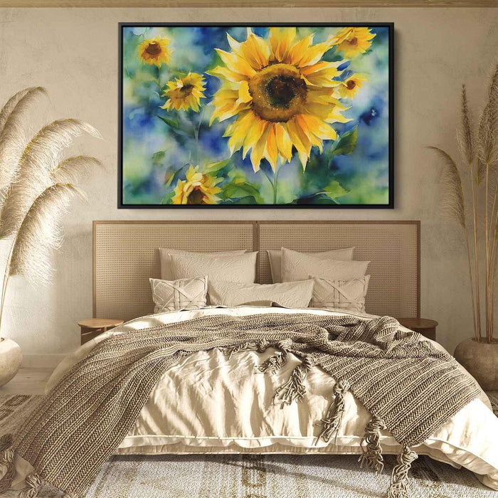 Watercolor Sunflower #125 - Kanvah