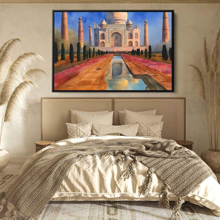 Watercolor Taj Mahal #109 - Kanvah