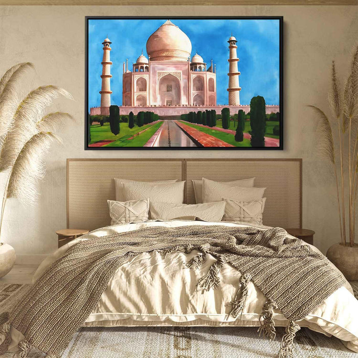 Watercolor Taj Mahal #116 - Kanvah