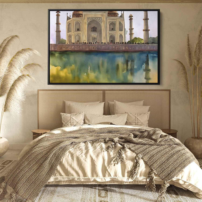 Watercolor Taj Mahal #137 - Kanvah