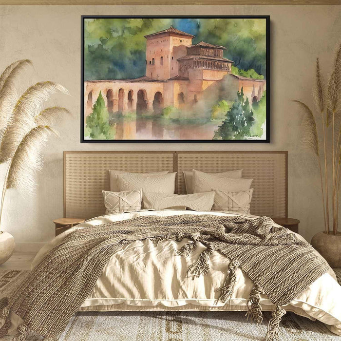 Watercolor Alhambra #104 - Kanvah