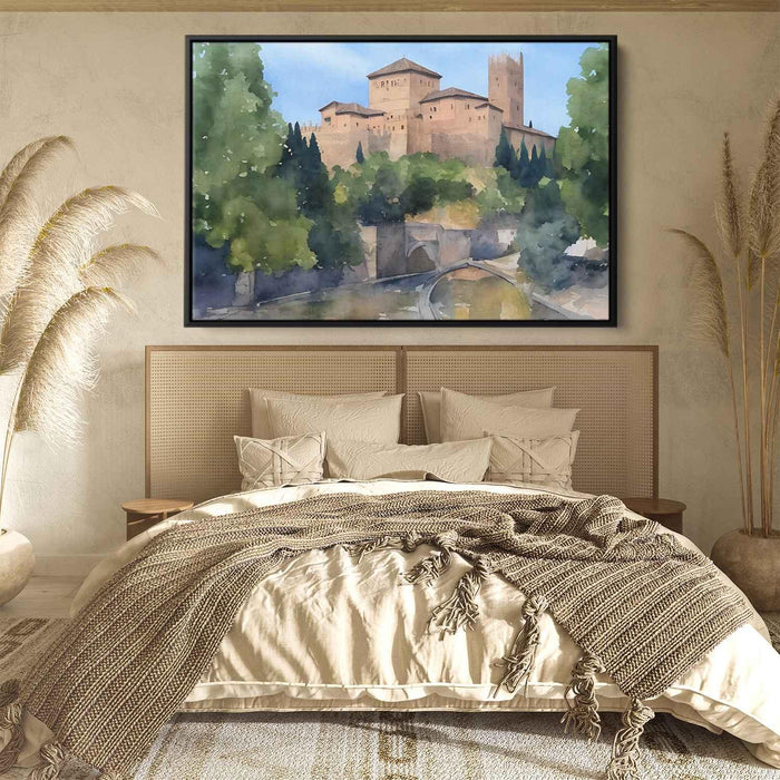 Watercolor Alhambra #125 - Kanvah