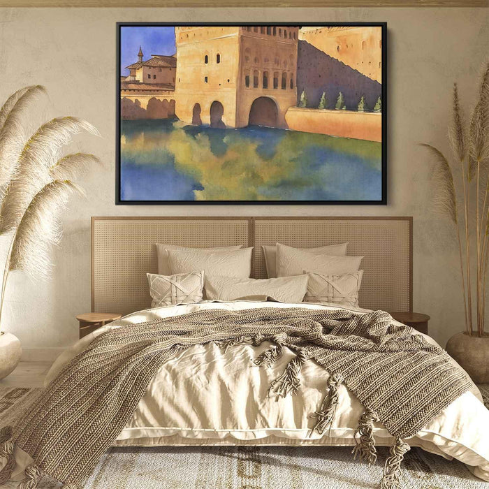 Watercolor Alhambra #137 - Kanvah