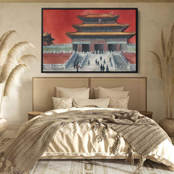 Watercolor Forbidden City #125 - Kanvah