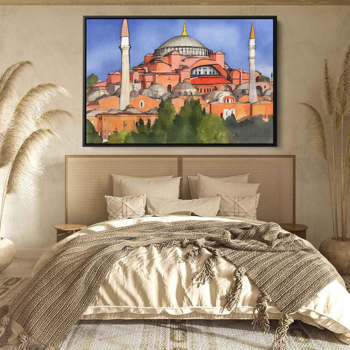 Watercolor Hagia Sophia #119 - Kanvah