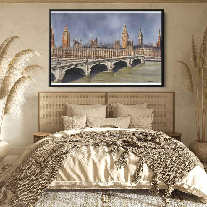 Watercolor Palace of Westminster #120 - Kanvah