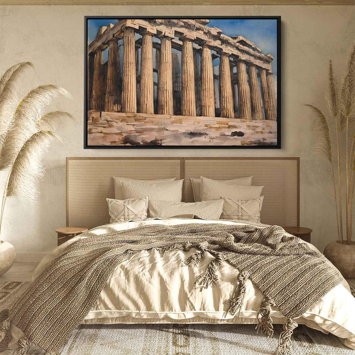 Watercolor Parthenon #109 - Kanvah