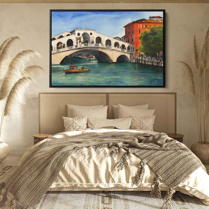 Watercolor Rialto Bridge #109 - Kanvah