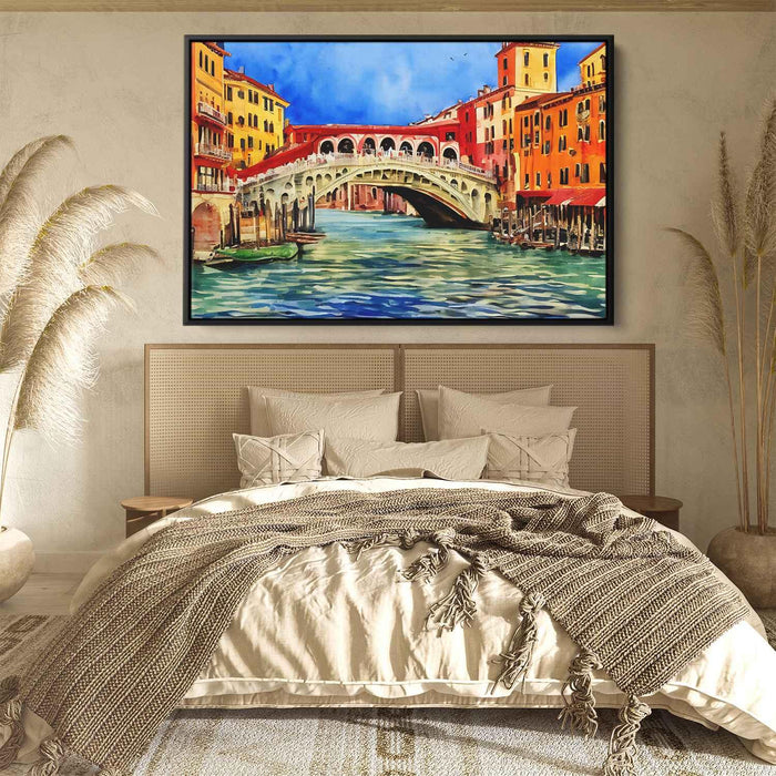 Watercolor Rialto Bridge #137 - Kanvah