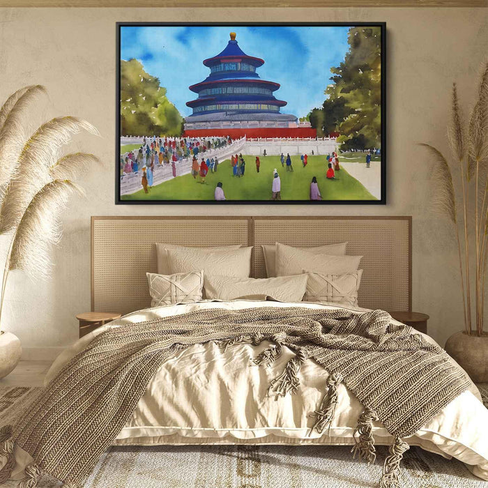 Watercolor Temple of Heaven #116 - Kanvah