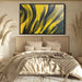 Yellow Abstract Print #138 - Kanvah