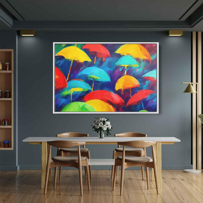 Abstract Beach Umbrellas #139 - Kanvah