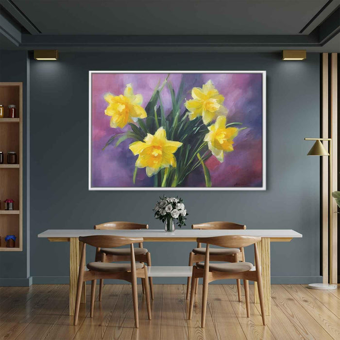 Abstract Daffodils #125 - Kanvah