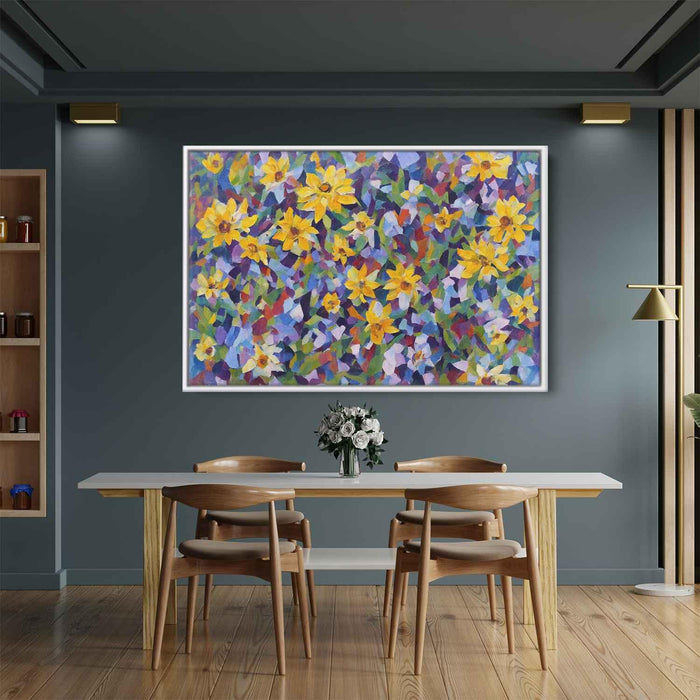 Cubist Oil Daffodils #109 - Kanvah